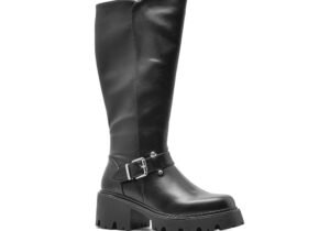 Bota Korium Fiala caña alta con hebilla