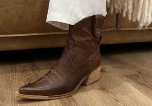 Bota Tejana de cuero Will Spirit Medelline